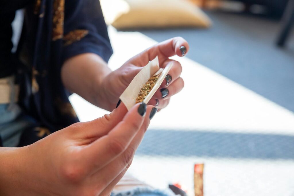 Photo of fresh, fine-cut hand rolling tobacco; top quality available at any Tobacco Shop Tulsa.