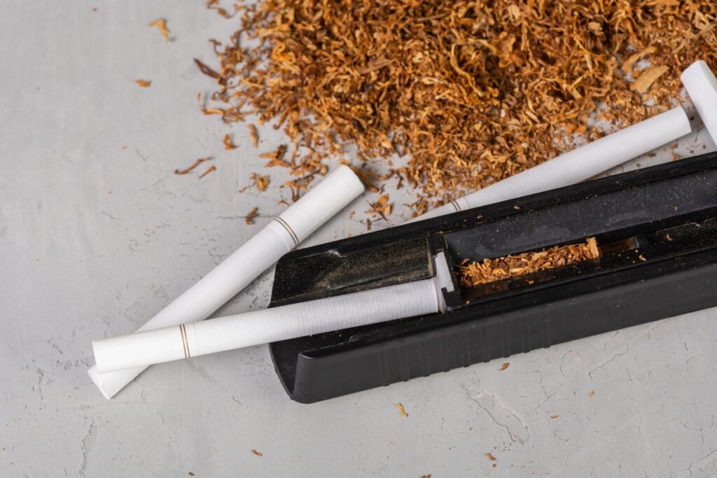 Roll your own supplies with injector and loose leaf blend from a premier tobacco shop Tulsa residents trust.