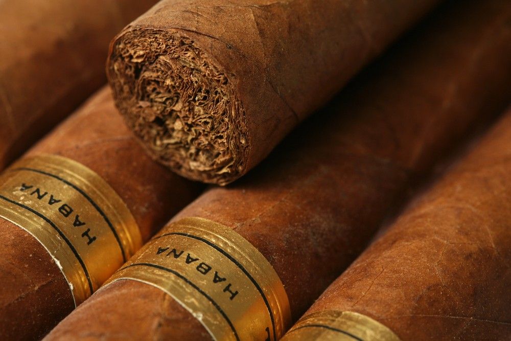 Authentic Habana brand tobacco sticks close up at a premier cigar shop Tulsa location for enthusiasts and shoppers.